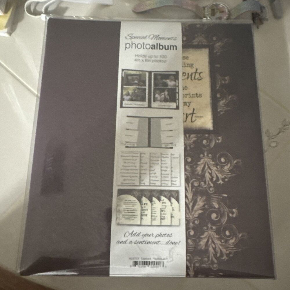Special Moments Photo Album Holds 100 4x6 Photos By Quick Quotes New